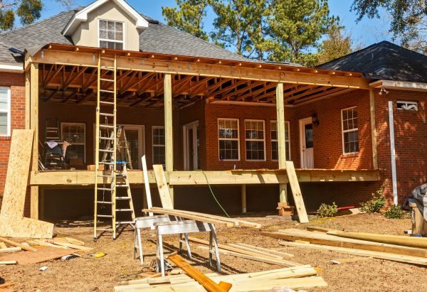 Porch Raising in Chester