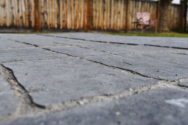Sunken Patio Repair in Chester